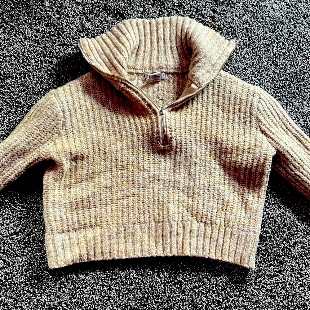Sincerely Jules Zip-Up Knit Sweater
